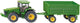Tracteur Siku 1953 avec remorque