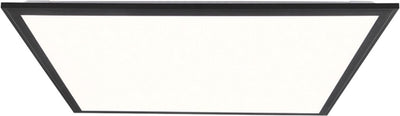 Brilliant Allie - plafonnier - LED 25w - couleurs RVB - incl. télécommande - noire