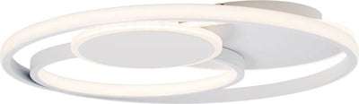Brilliant runda - plafonnier - LED 51,5w - 3000k-6000k - blanc mat