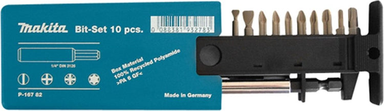 Jeu d'embouts de tournevis Makita 11 pièces - p-16782