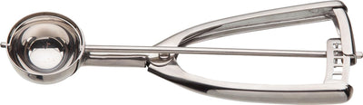 Diamant sabatier - cuillère à glace - cuillère à portionner - cuillère à oliebollen - 43mm - acier inoxydable - carte peau