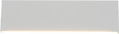 Trio concha - applique - blanc mat - incl. 2x SMD 6 W - Source lumineuse Osram - éclairage haut et bas - montage mural