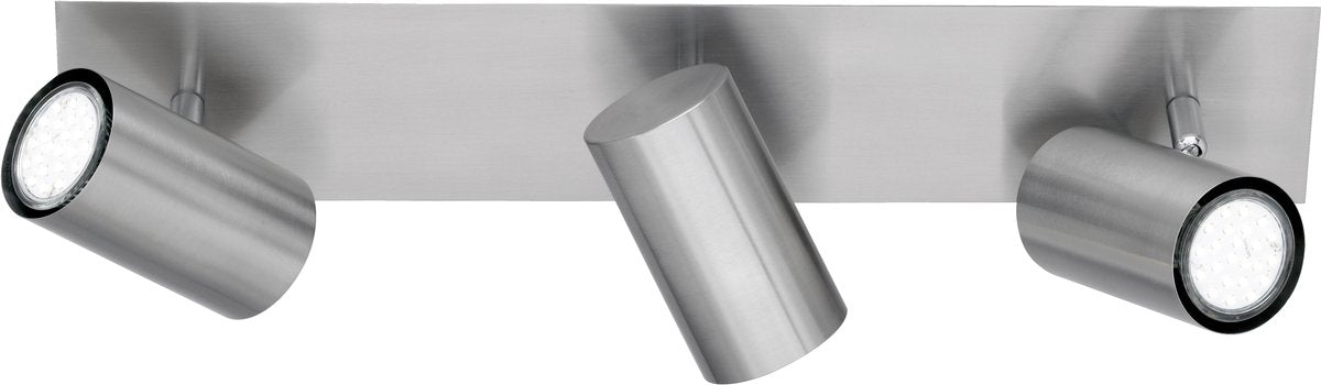 Trio marley - spot - nickel mat - excl. 3x gu10 3w