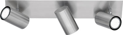 Trio marley - spot - nickel mat - excl. 3x gu10 3w