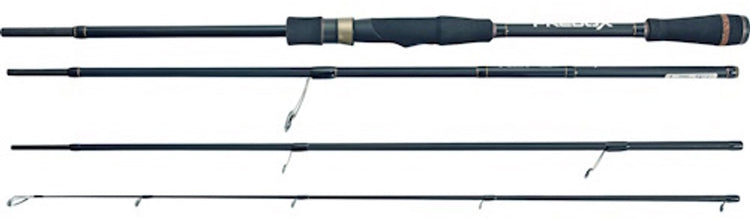 Predox Night Hawk Travel 240 cm Canne à pêche carnassière 4 pièces | 10-40g, 27-70g ou 50-100g 50-100gr