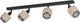 Spot Eglo Rosley - E14 - 75 cm - noir beige - textile