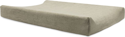 Jollein - housse de matelas à langer en tissu éponge 50x70cm - matelas à langer souple - vert olive