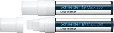 Instruments d'écriture Schneider marqueur à craie Schneider - maxx 260 - blanc - 2 pièces - marqueur à craie - s-126049-2