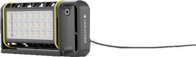Ledlenser af4r work - lampe de chantier - rechargeable - 2000 lumens - ip67 - ik07 - aimant - aluminium - hybride - couleur de lumière réglable