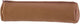 Trousse à stylo Oxford 22x6cm cuir ronde marron caramel
