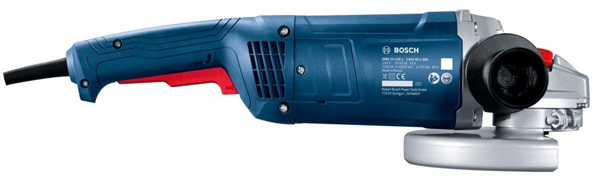 Bosch bleu gws 22-230 j set professionnel | meuleuse d'angle | 230 mm | 2200 watts-06018c1301