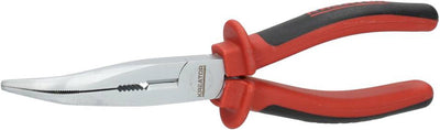 Kreator krt604102 pince téléphonique courbée - 200 mm, 8 p nez courbé