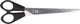 Ciseaux de bureau Westcott - 17,1 cm - lames en acier inoxydable - manche en plastique noir - gaucher - ac-e31172
