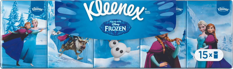 Kleenex ©disney mouchoir princesse 15x7 pcs