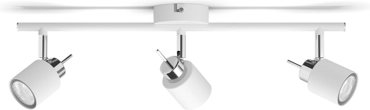 Spot en saillie Philips LED Philips Meranti - 4 lumières - blanc