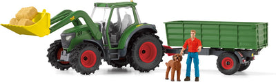 Schleich Farm World Tracteur avec remorque 42608