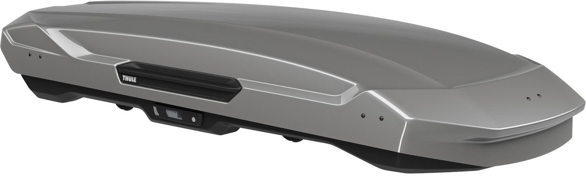Thule motion 3 xl low titan brillant - coffre de toit - ouvrant sur 2 côtés - capacité de charge 75kg - capacité 400 l