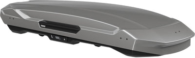 Thule motion 3 xl low titan brillant - coffre de toit - ouvrant sur 2 côtés - capacité de charge 75kg - capacité 400 l