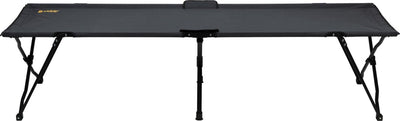 Lit de camping Abbey camp - asturia-206 - 206 x 75 x 47 cm - noir