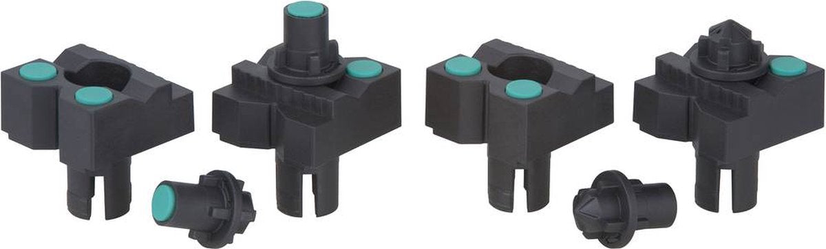 Wolfcraft - 4 mors de serrage avec pointes laquées - 6166000