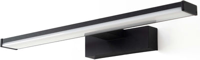 Lampe miroir Eglo galenzana-e - salle de bain - LED - 40 cm - noir et blanc
