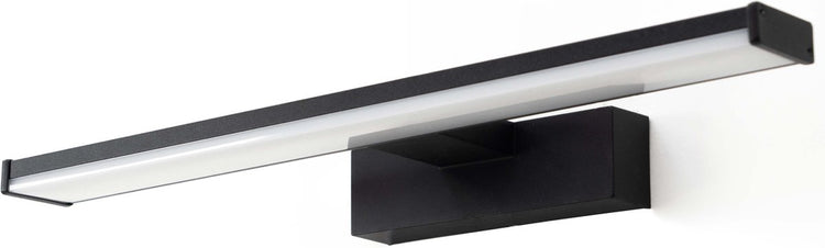 Lampe miroir Eglo galenzana-e - salle de bain - LED - 40 cm - noir et blanc
