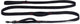 Beeztees parinca premium - laisse pour chien - nylon - noir - 300 cm x 25 mm
