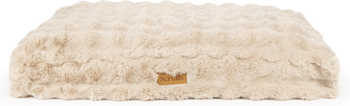 Scruffs - matelas alpin - coussin pour chien - champagne - x-large 120 x 75 cm