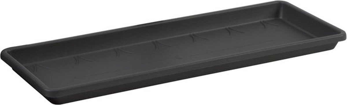 Elho barcelona balconnière soucoupe 70 - soucoupe pour balcon extérieur - ø 65,0 x h 2,8 cm - anthracite