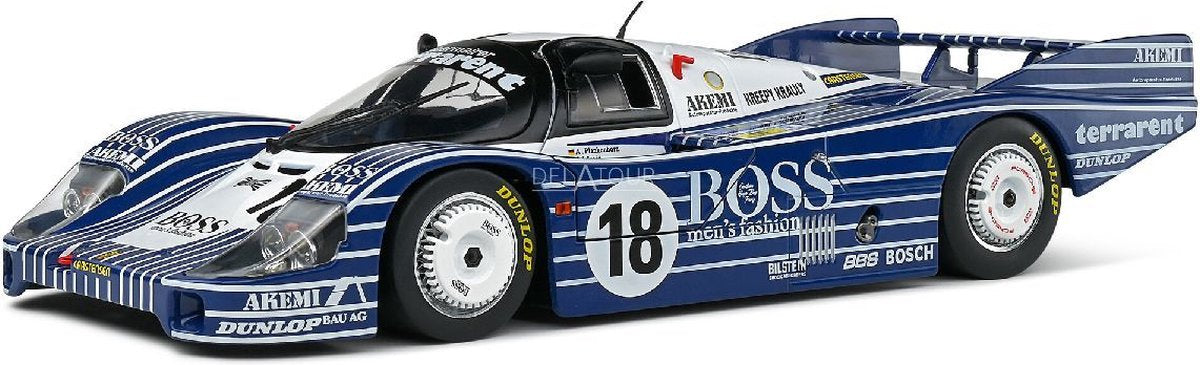 Solido porsche 956lh 24h le mans #18 laessig plankerhorn wilson '83 échelle 1:18