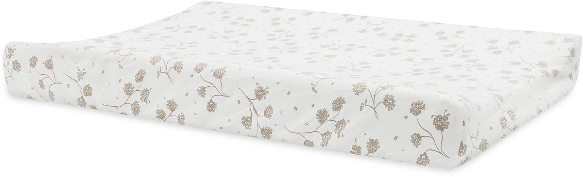 Housse de matelas à langer Jollein - 50x70cm - jersey - rêves feuillus