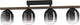Plafonnier Eglo filago - e27 - 88 cm - marron noir