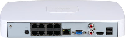 Dahua nvr4108-8p-4ks3 Enregistreur vidéo réseau poe 4k ultra hd 8 canaux jusqu'à 12 mégapixels