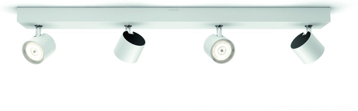 Spot en saillie Philips LED Philips Star - 4 lumières - blanc