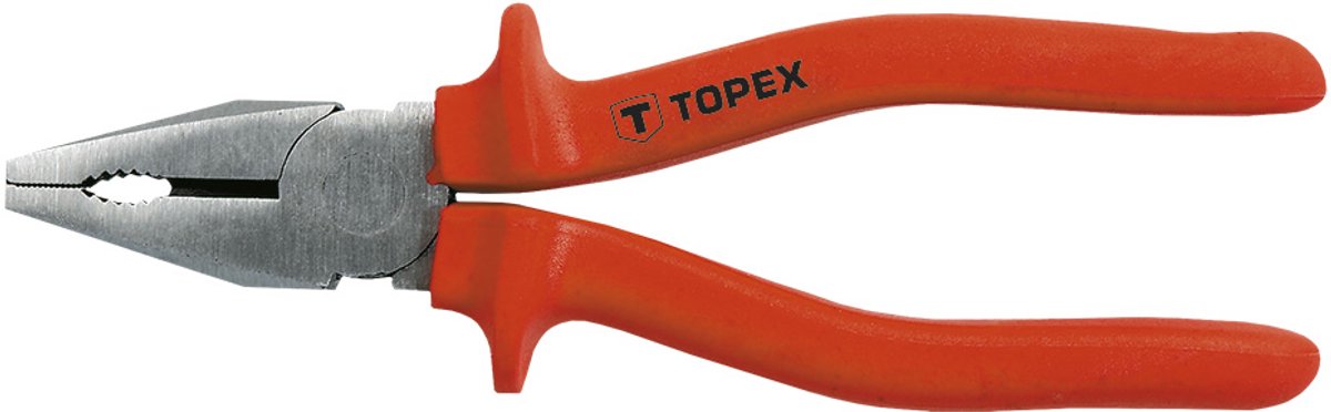 Topex - pince universelle - 180mm - 1000v - poignées ergonomiques