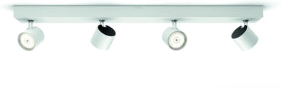 Spot en saillie Philips LED Philips Star - 4 lumières - blanc