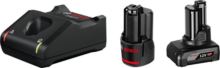 Kit de démarrage batterie professionnel Bosch 12v 2,0ah + 4,0ah - 1600a01nc9