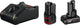 Kit de démarrage batterie professionnel Bosch 12v 2,0ah + 4,0ah - 1600a01nc9
