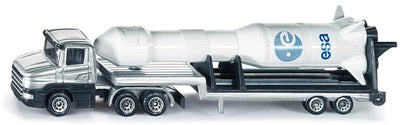 Siku 1614 Low -Loader + Rocket