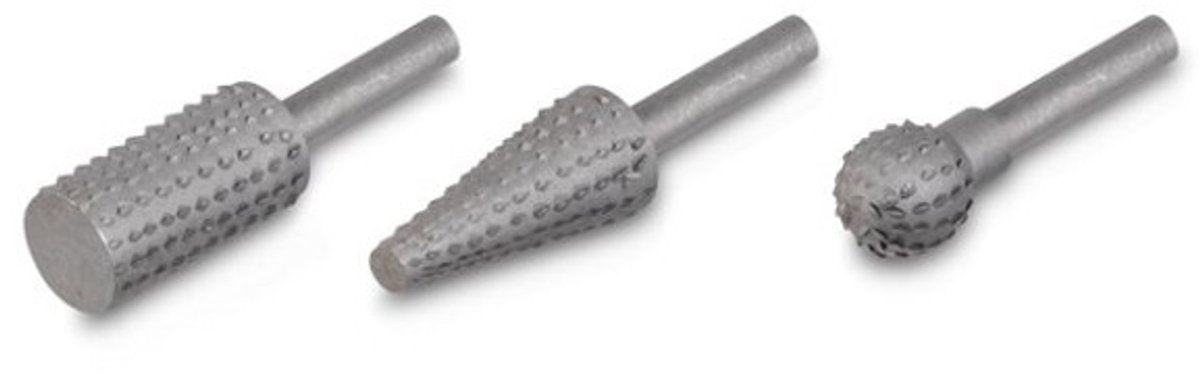 Jeu de râpes à bois Kreator 3 pièces