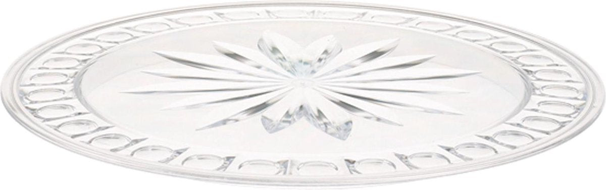 Plat à gâteau Westmark, ø 31 cm, matériau semblable au verre, incassable, plastique, transparent, 34552211