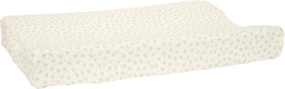 Housse de matelas à langer Little Dutch - vert - essentiels - feuilles de bleuet
