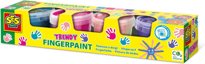 Couleurs à la mode de peinture à doigt, 4x110 ml