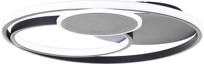 Brilliant runda - plafonnier - LED 51,5w - 3000k-6000k - noir