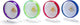 Beeztees moulin d'entraînement spinner silencieux assortis - jouets - 24 cm