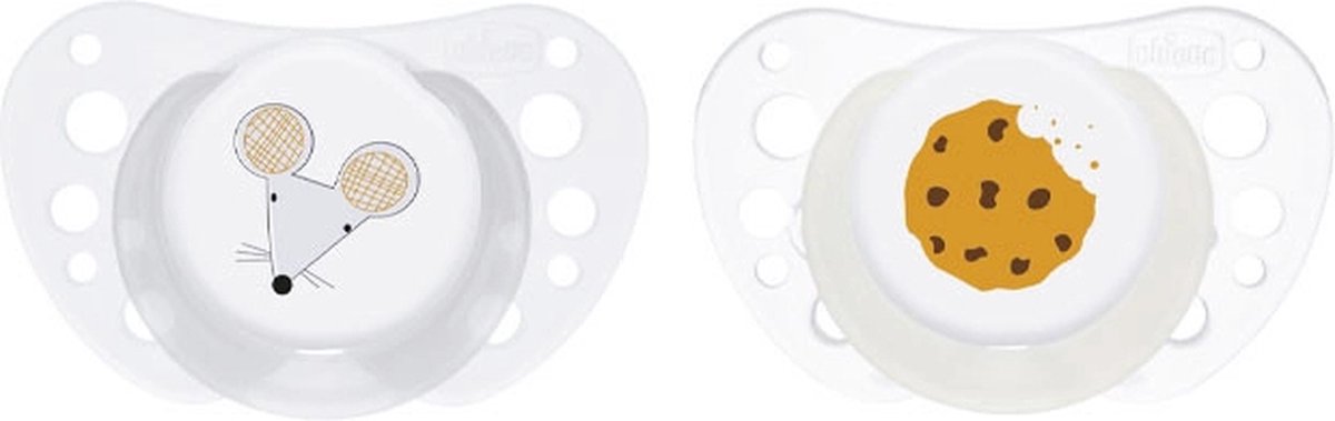 Chicco sucette physio air silicone 16-36m 2 pièces