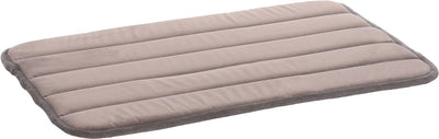 Coussin pour chien Flamingo - panier pour chien - orthopédique xana rectangulaire taupe xs - 55,5x38,5cm - mousse à mémoire de forme - antidérapant - parfait pour cage à chien