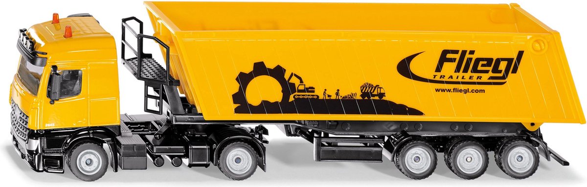 Siku Super Truck avec camion inclinable avec poubelle inclinée