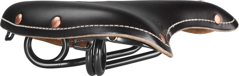 Selle Monte Grappa selle vieille frontières en cuir noir