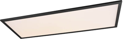Rl live your light reality alpha - plafonnier - noir mat - incl. 1x SMD 34 W - montage mural et plafond